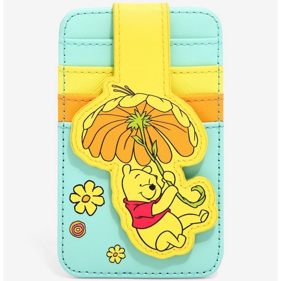 Loungefly Handbags - Loungefly Disney Winnie the Pooh Yellow Flowers Cardholder
